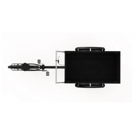 Triporteur cargo finition acier inoxydable