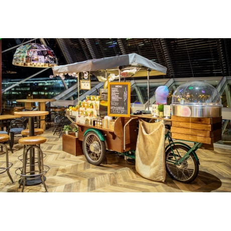 Triporteur à jus de fruits