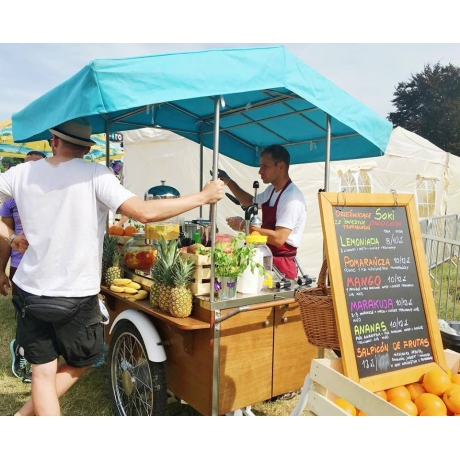 Triporteur à jus de fruits