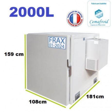 Coffre isolé isotherme non réfrigéré 300 Litres