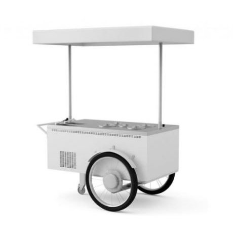 Pousse-pousse à glace 5 bacs