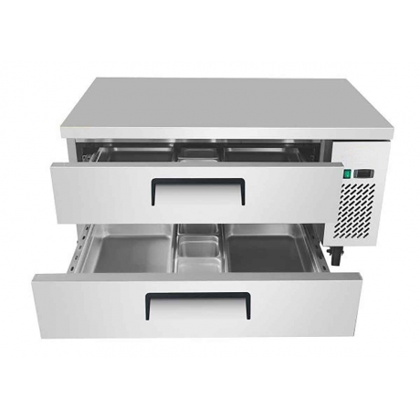 Soubassement réfrigéré 2 tiroirs 235L