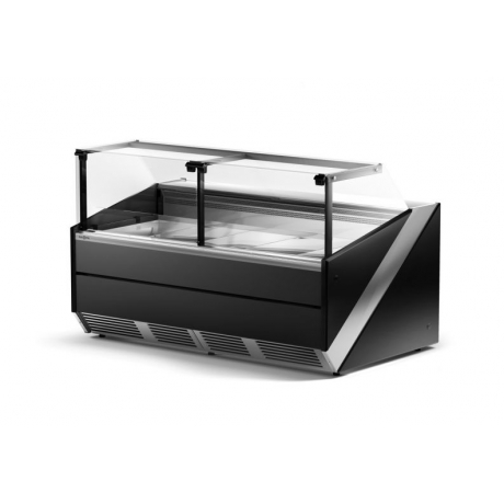 Comptoir réfrigéré vitre droite L-X 