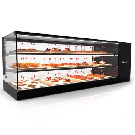 Vitrine d'exposition Logic 2P compactes (+2/+6ºC)