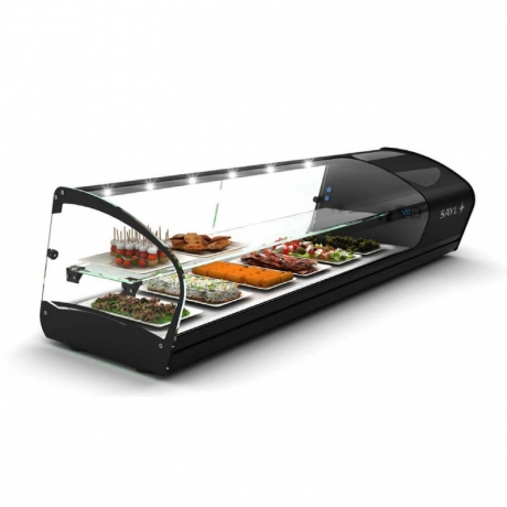 Vitrine d'exposition Shark 2P Tapas (+2/+6ºC)