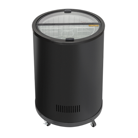 Refroidisseur de canettes avec dessus en verre HP 80