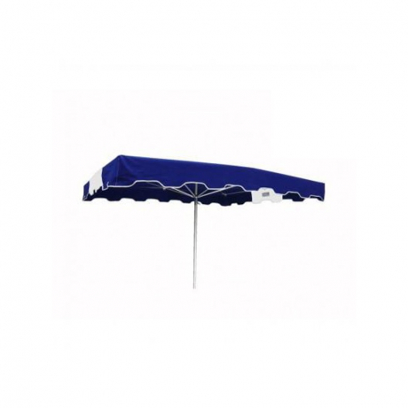 Parasol 3,5 x 2,5 m pour ETAL131/144 BLEU/BLANC/BLEU