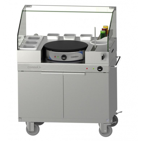 CHARIOT À CRÊPIÈRE 40 AMOVIBLE