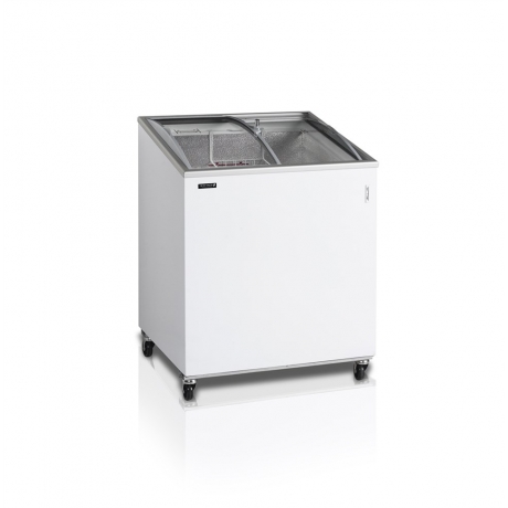 Congélateur vitres bombées 176L