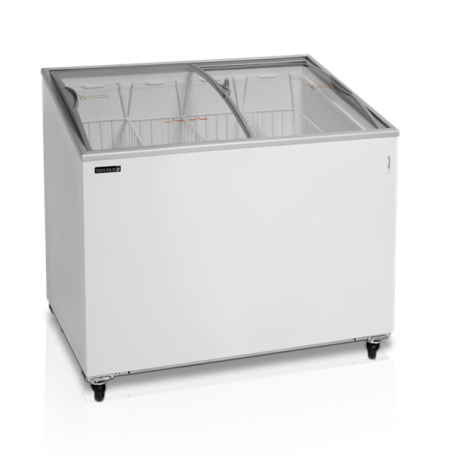 Congélateur vitres bombées 264L