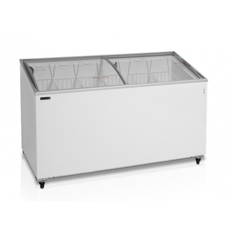 Congélateur vitres bombées 427L