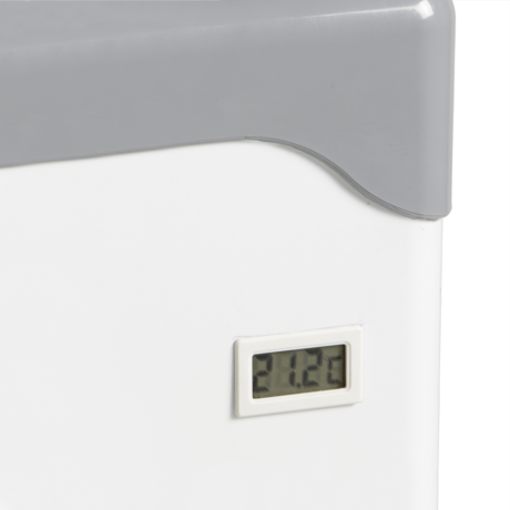 Congélateur avec vitres bombées et angles renforcés 475 L