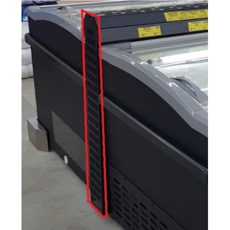 JOINT CONGÉLATEUR COFFRE NOIR POUR ÎLOT SANS ÉLÉMENT DE TÊTE