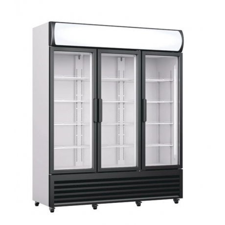 armoire vitrée une à trois portes (+1 / +10ºC)