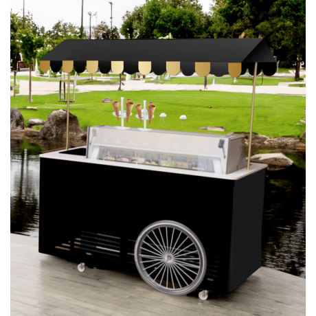 Triporteur glacier Carrettino Classic 104 L