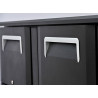 Arrière de bar 2 portes battantes vitrées 208L : 842,40 € HT | Colddistribution