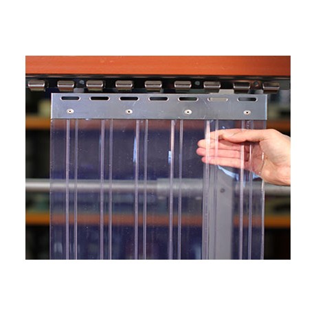 Rideau porte de chambre froide