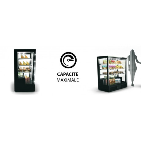 Vitrine d'exposition Pak Recta (+4/+8°C)