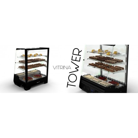 Vitrine d'exposition Tower (+4/+8°C) : 2 628,00 € HT | Colddistribution