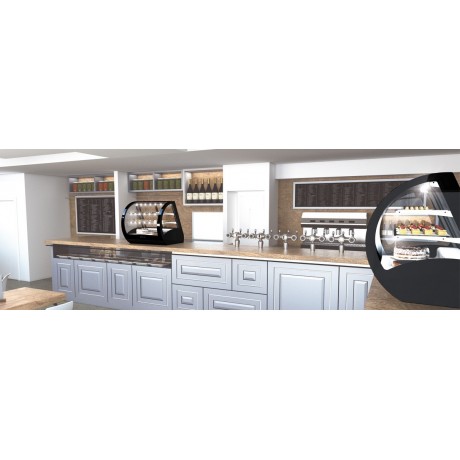 Vitrine d'exposition Tower (+4/+8°C)