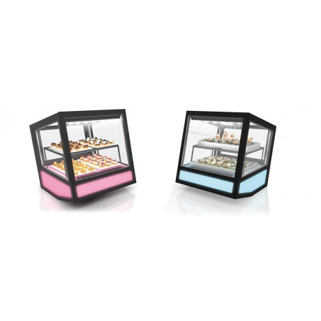 Vitrine d'exposition QBO