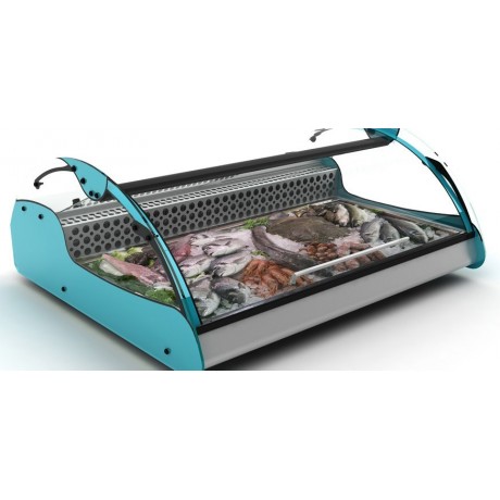 Vitrine d'exposition poissonnerie VX3S