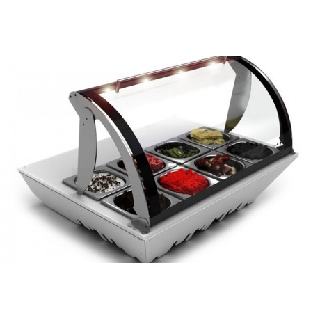 Vitrine d'exposition Topping Box (+2 / +6°C) : 1 702,80 € HT | Colddistribution