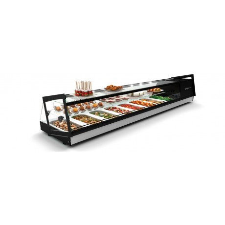 Vitrine d'exposition Cube VCB4 (+2 / +6°C) : 1 518,00 € HT | Colddistribution