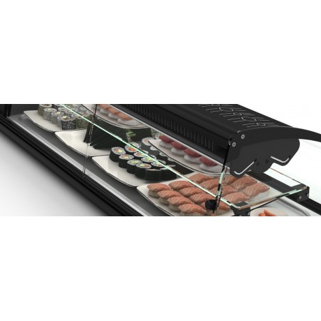 Vitrine d'exposition Shark Doble Frio SK28S (+2 / +6°C) : 2 388,00 € HT | Colddistribution
