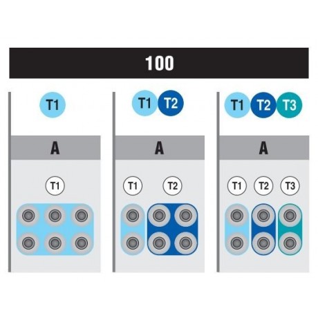 Vitrine à glace Multiplo 100