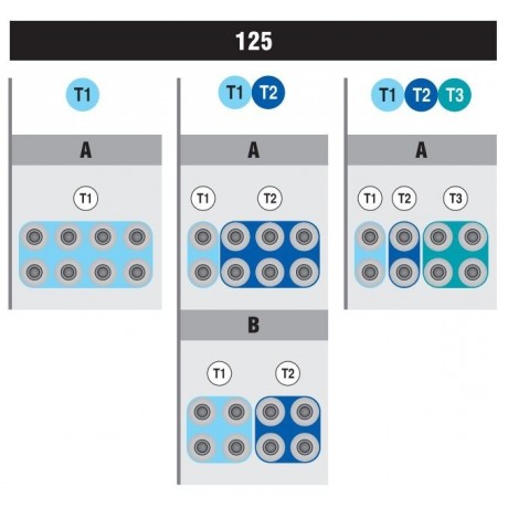 Vitrine à glace Multiplo 125