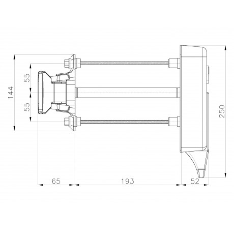 Kit Poignée interne/externe CSI Avec Serrure : 234,00 € HT | Colddistribution