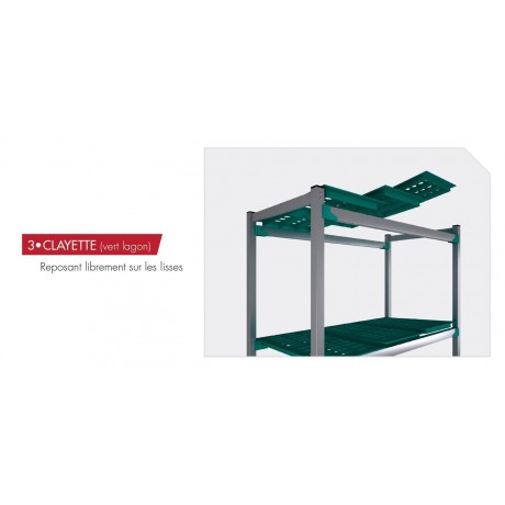 Etagères aluminium pour Chambre froide