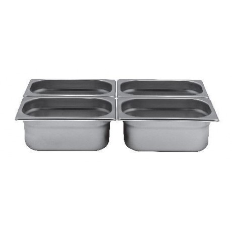 Bac Gastronorme GN 1/4 de 4 Litres