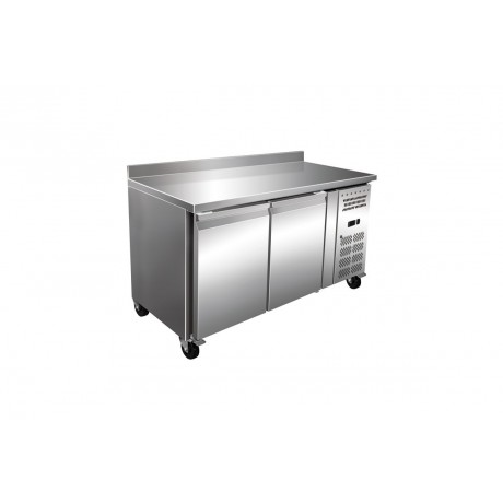 Desserte réfrigérée Positive GN 2 Portes Pleines