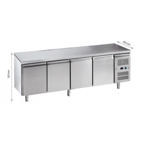 Desserte réfrigérée à tiroirs 2 Portes