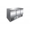 Saladette Inox 3 Portes Pleines