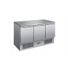 Saladette Inox 3 Portes Pleines