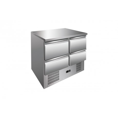 Saladette Inox 2 Portes