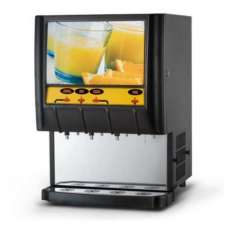 Distributeur de boissons fraiches 3 saveurs + eau / 5 lt