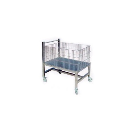 Chariot porte-viande inox