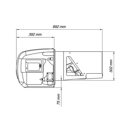 Groupe froid remoque 12 m³
