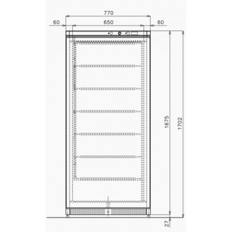 Congélateur AB 500 N : 2 142,00 € HT | Colddistribution