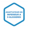 Adaptateur GN inférieur à 5 glissières