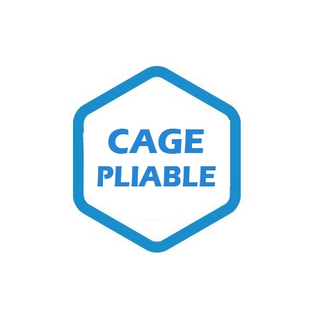 Cage pliable