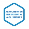 Adaptateur GN inférieur à 6 glissières