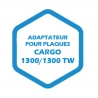 Adaptateur pour plaques Cargo 1300/1300 TW