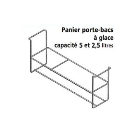 Panier pour bac en plastique 2,5 l + 5 l
