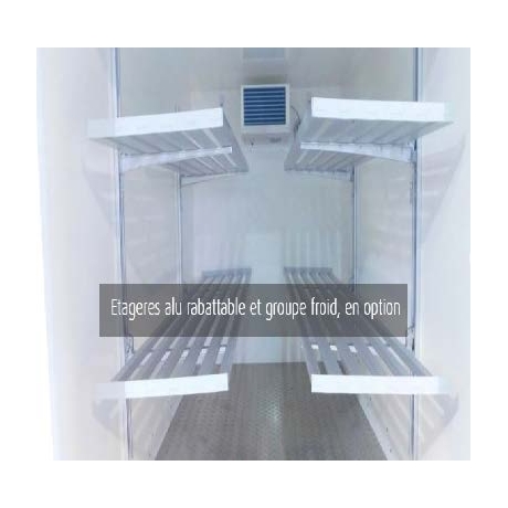 Remorque isotherme Vefri 6 de 6m3
